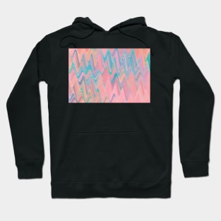 Fractal zigzags Hoodie